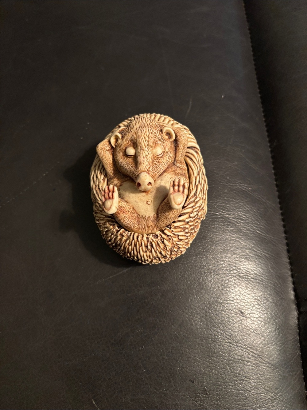 Brown Hedgehog Figurine Decorative Accent - Home Accents Decor